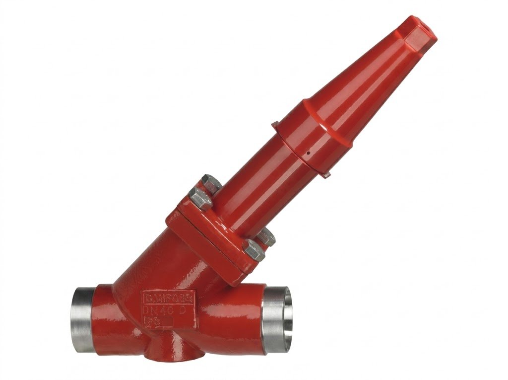 1-1/2" SW Válvula Paso Recta SVA-L 40 con Cap Para Amoniaco 148B5673