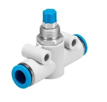 VALVULA DE ESTRANGULACION Y ANTIRRETORNO, TUBERIA 8MM GR-QS-8