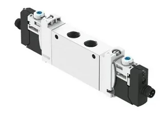 ELECTROVALVULA 2X3 VÍAS / 2 POSICIONES CERRADA, ROSCA 1/4", 24 VDC VUVG-L18-T32C-AT-G14-1R8L