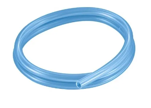 TUBO FLEXIBLE DE MATERIAL SINTÉTICO POLIURETANO OD 8MM COLOR AZUL TRANSPARENTE PUN-H-8X1,25-TBL-400