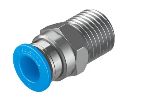 "RACOR RÁPIDO ROSCADO, ROSCA 1/4"" X TUBERÍA OD 8MM QS-1/4-8"