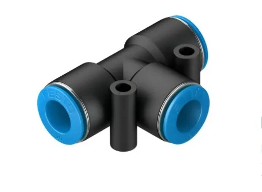 UNIÓN EN T PARA TUBERÍA OD 10MM QST-10