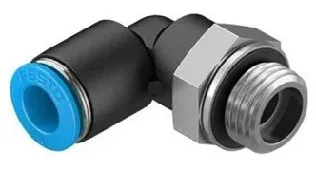 "RACOR RAPIDO ROSCADO EN L ROSCA G1/4"" X TUBERIA OD 8MM QSL-G1/4-8"