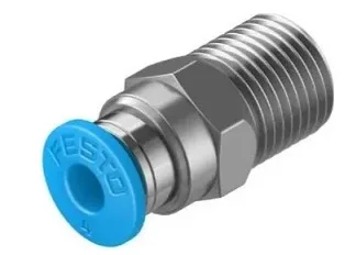 RACOR RAPIDO ROSCADO ROSCA 1/8" X TUBERIA OD 4MM QS-1/8-4"