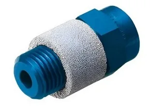 "ESTRANGULADOR DE ESCAPE CON SILENCIADOR, ROSCA 1/4"" GRE-1/4"