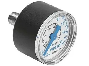 "MANOMETRO TAMAÑO 40, 16 BAR, ROSCA 1/8"" MA-40-16-1/8"