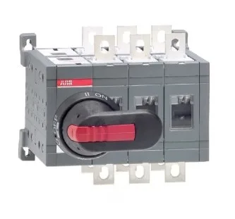 CONMUTADOR MANUAL BAJO CARGA TRIPOLAR (I-O-II) 3X250A OT250E03CP