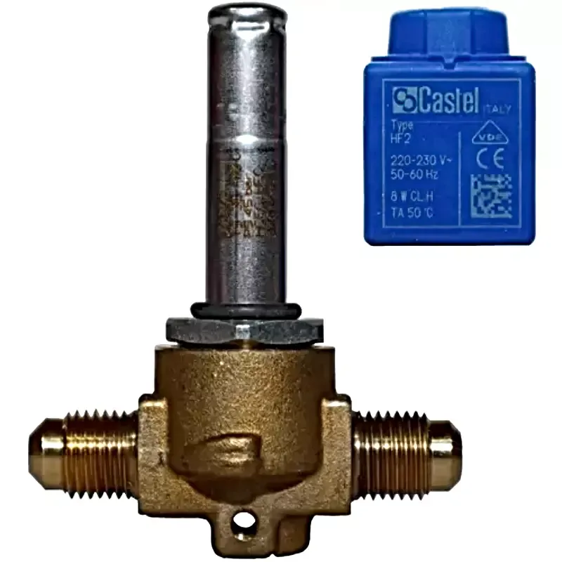 Cuerpo de válvula Solenoide de 1/4″ – Flare sin coil – 1020/2S – Castel
