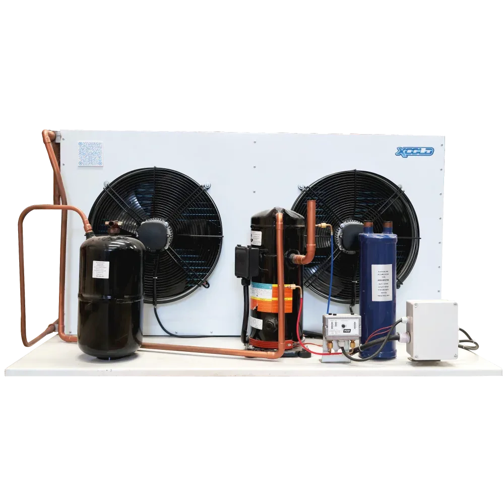 Unid. Cond. SCROLL 5.0HP – 220V/3PH/60Hz – MT (+10C/-30C – R404A) – UCZ0500M3X – XCOLD