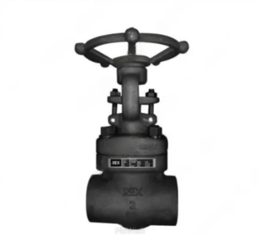 VÁLVULA COMPUERTA AC. FORJADO ASTM A105 ASIENTO 13% CR. CLASE 800 V/A (OS&Y) SOLDABLE SOCKET WELD TIPO INDUSTRIAL REX