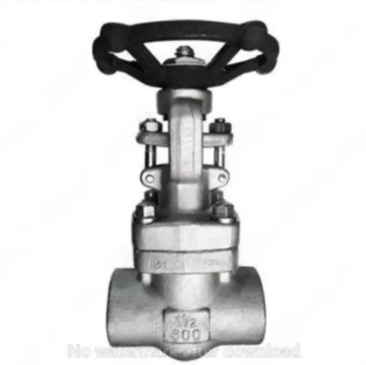 VÁLVULA COMPUERTA ACERO FORJADO INOXIDABLE A182 316L ( CF3M) OS&Y CLASE 800 ROSCADA NPT B1.20.1 ASIENTO 13% CR. TIPO INDUSTRIAL SUN