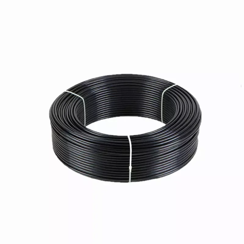 Manguera termoplástica ID 4mm, black (only hose) x metro
