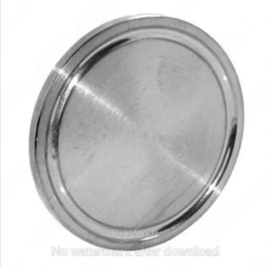 CAP SANITARIO ASTM A270 316L 3A EXTREMO CLAMP