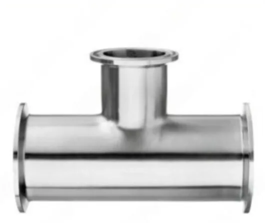 TEE REDUCTORA SANITARIA ASTM A270 C-304 EXTREMOS CLAMP