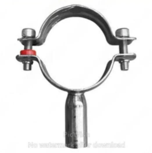 COLGADOR SOPORTE AJUSTABLE DE TUBOS SANITARIOS 304 CON ACOPLE SOLDABLE