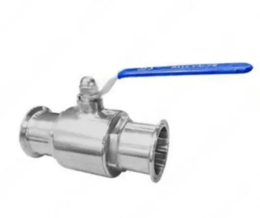 VALVULA BOLA SANITARIA 316L 2 PZ. T/CLAMP PASO TOTAL SUN