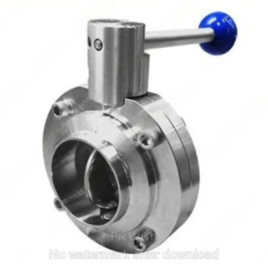 VÁLVULA. MARIPOSA SANITARIA SOLDABLE AISI 316L A/EPDM Y/O SILICONA SUN