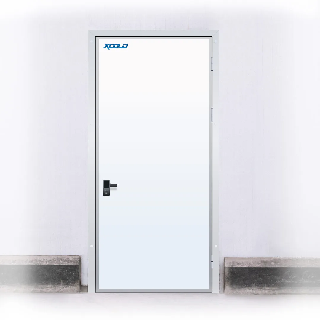 Puerta de Servicio de Una Hoja – XCOLD – Hoja 40mm Marco Completo de Aluminio