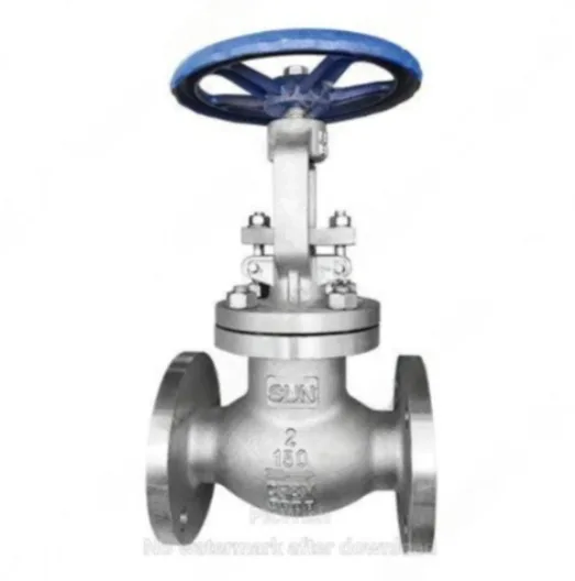 VÁLVULA GLOBO INOXIDABLE 316 (CF8M) CLASE 150 BRIDADA ANSI RF V/A TIPO INDUSTRIAL SUN