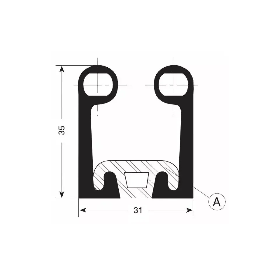 12 Mts. Burlete Frontal 3530 – 511 + 6 Metros Tensor FI06542 – CAFF
