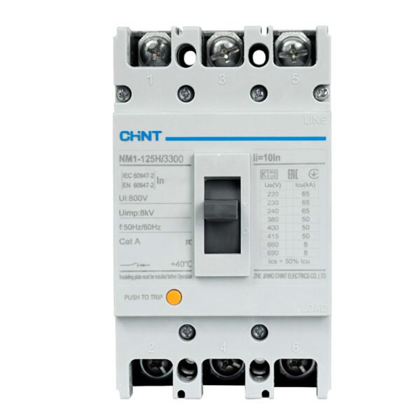 3P 80A INTERRUPTOR DE FUERZA FIJO NM1-125H/3300 Chint