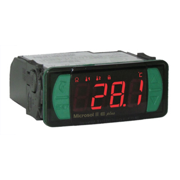 CONTROLADOR DE TEMPERATURA DIGITAL MICROSOL II E PLUS PARA CALEFACCION SOLAR 115/ 220v