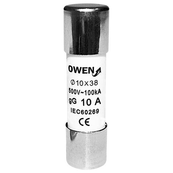 FUSIBLE DE LOZA 10A 10×38 Owen