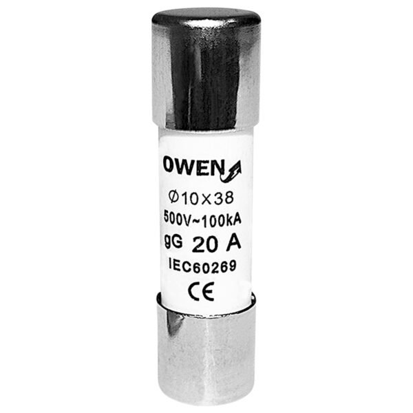 FUSIBLE DE LOZA 20A 10×38 Owen