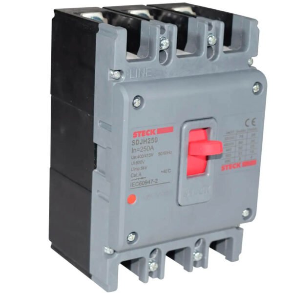 INTERRUPTOR TERMOMAGNETICO FIJO SDJH250 Asgard 3P 250A H Steck