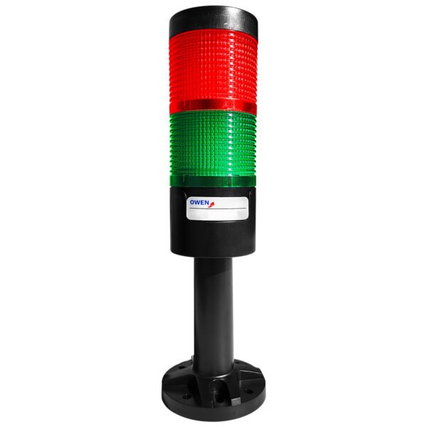 TBC52-24 LUZ BALIZA LED ROJO-VERDE 24VDC con Buzzer Owen