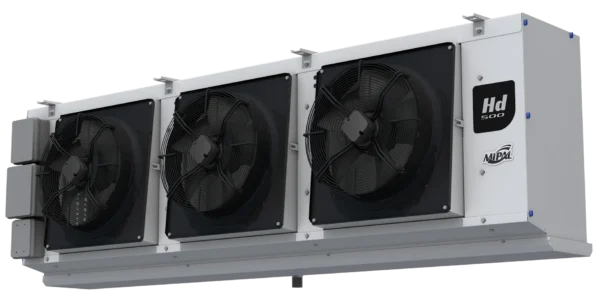 EVAPORADOR DE AIRE FORZADO MEDIO-ALTO PERFIL HD5B – 182E 220-380/440V/3PH/60Hz Blanco 10mm H5BE182Z2