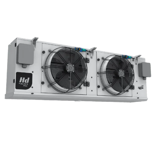 EVAPORADOR DE AIRE FORZADO MEDIO PERFIL HDL 103E – 220/380-440V/3PH/60Hz Blanco – MIPAL HL2E10311