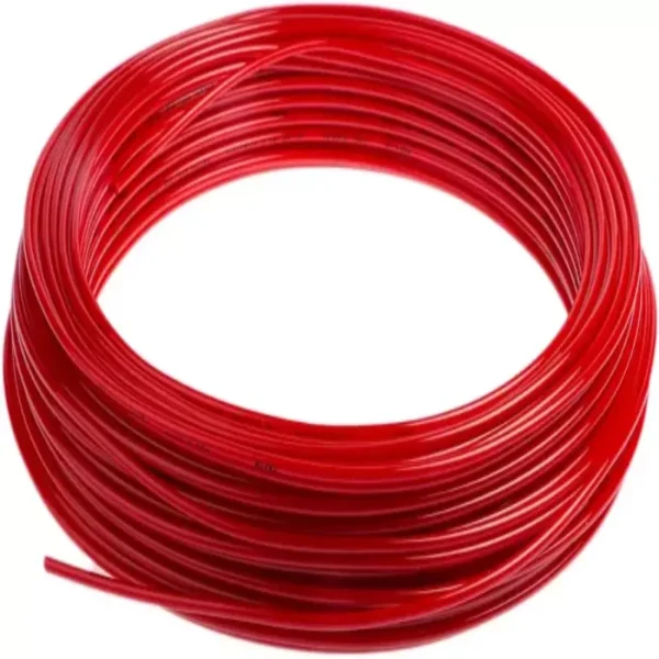 Manguera termoplástica ID 2mm, red (only hose) x metro