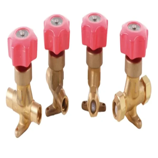Válvula de Cierre (Paso) SF-BL-02-1/4″ Flare – con tuercas